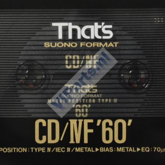 THAT'S CD/IVF'60' Cassette Tape