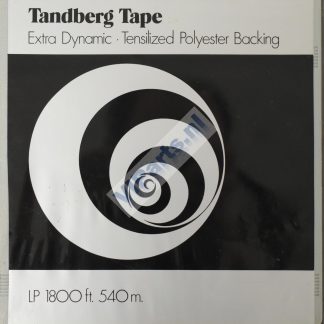 TANDBERG Tape Extra Dynamic Tensilized Polyester Backing LP 1800 ft. 540 m.
