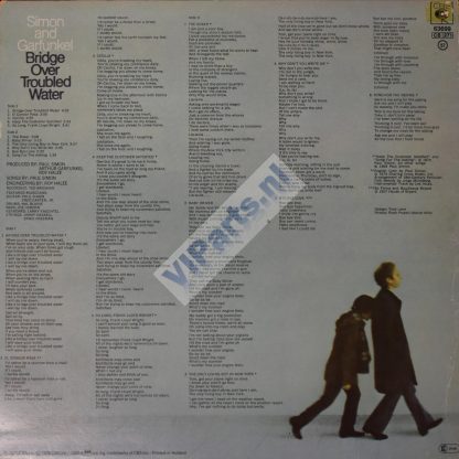SIMON AND GARFUNKEL - Bridge Over Troubled Water [Cover Rear]