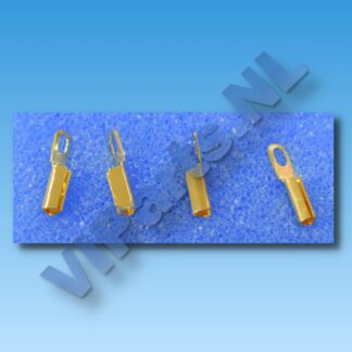 TONAR 4613 GOLDPLATE TERMINAL PINS for Cartridges Set of 4 pcs.