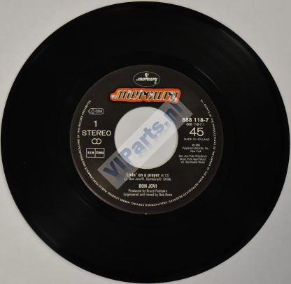 BON JOVI - Livin' On A Prayer CAT# 888 118-7 EAN 042288811879 [Side 1]