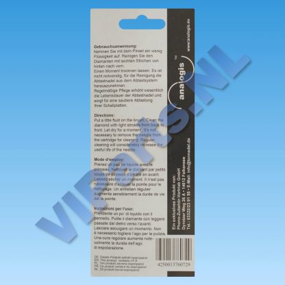 ANALOGIS Stylus Cleaner EAN 4250013760729 - TONAR 5329 OR ANALOGIS Stylus Cleaner EAN 4250013760729 - TONAR 5329 OR
