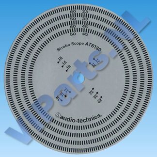 AUDIO TECHNICA AT-6180 Stroboscope Disc 50Hz/60Hz - 33/45 RPM