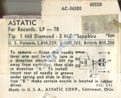 ASTATIC N62-sd [Rear]