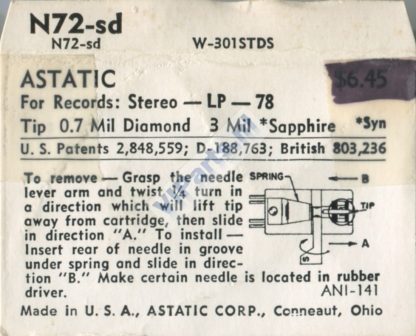 ASTATIC N72-sd [Rear]