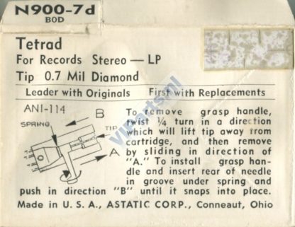 ASTATIC N900-7d [Rear]