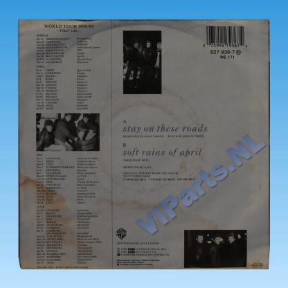 A-HA - Stay On These Roads [Rear]