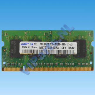 SAMSUNG M470T2864QZ3 2Rx16 PC2 - 6400S - 666 Laptop Memory