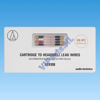 AUDIO TECHNICA AT-6108 6N-OFC Headshell Lead Wires