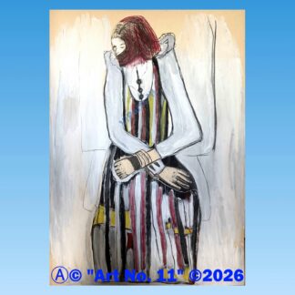 Art Watercolor "Art No. 11" ©2026 Limited Edition Prints by Ⓐ©