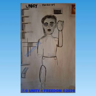 Art Watercolor "UNITY = FREEDOM" ©2026 Limited Edition Prints by Ⓐ©